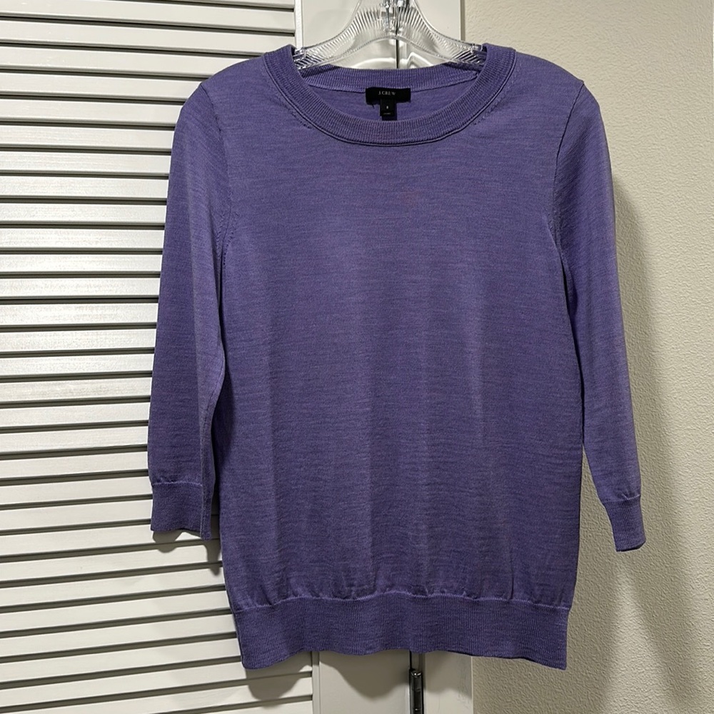 J. Crew Lavender Sweater